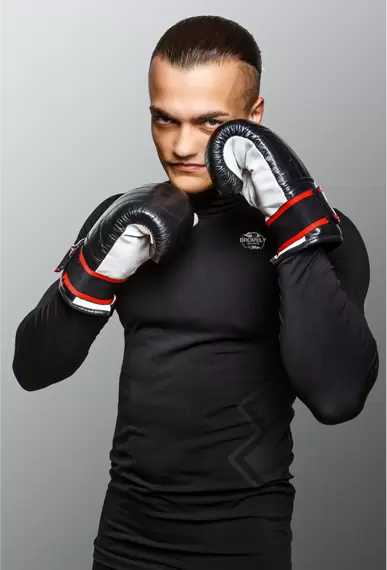 Custom fightwear manufactured by Bromely Sports
